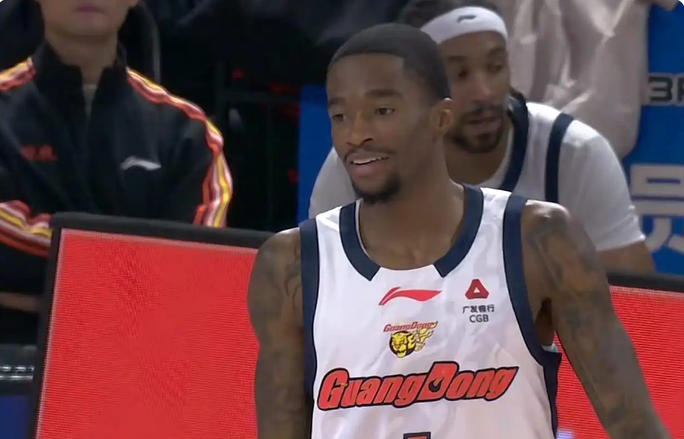 祸从口出?广东队超级外援,或被CBA公司追加处罚