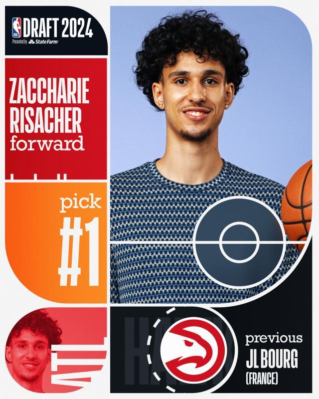 开云体育下载-包揽状元榜眼 前6顺位占据3席！NBA选秀变法国之夜