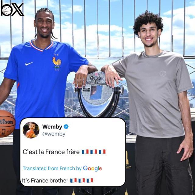 开云体育下载-包揽状元榜眼 前6顺位占据3席！NBA选秀变法国之夜