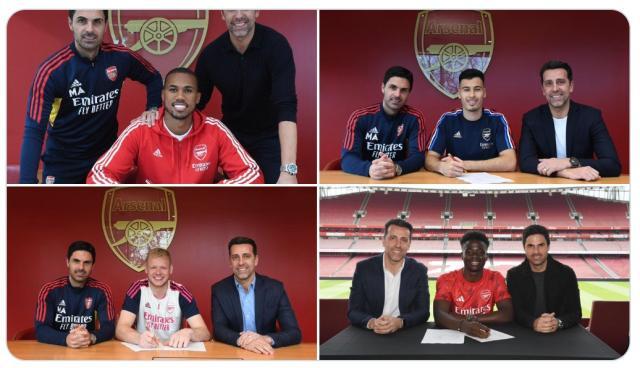 续约萨卡留住复兴希望，阿森纳的未来是年轻人的