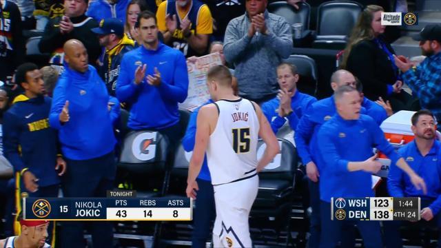 kaiyun-两分球18中17爆砍43+14！约基奇接过迈克尔·乔丹杯